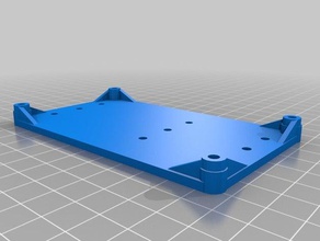 k8200 cover bottom plate 3d printer parts 3d print model - Mito3D