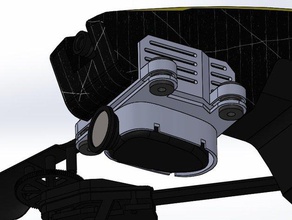 ar drone 20 anti-vibración de montaje 808 cámara v20 los cauchos rc vehículos 10 antishock anti shock ardrone arduino llavero parrot plano quadcopter 3d print model - Mito3D
