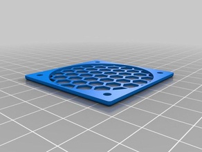 50m-vent-grill-2 Teile angepasst 3d print model - Mito3D