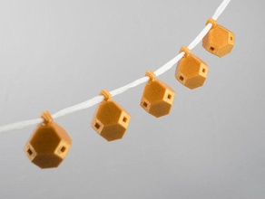faz 9 jingle bells decoração 25 dias de decisão natal faberdashery makerbotornaments inverno 3d print model - Mito3D