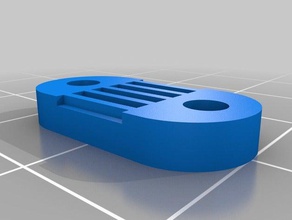 przycisk paska gt2 fare stolu 3d la stampante parti 3d print model - Mito3D