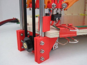 motor Ende rostock andere delta-Roboter openscad parametric reprap 3d print model - Mito3D