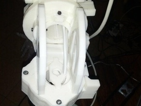 inmoov shoulder modifikation cables robotics 3d print model - Mito3D
