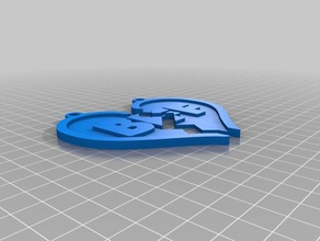 bff Schlüsselanhänger gadgets 3d print model - Mito3D