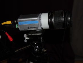 canon ef lens c-mountcf-mount cctv kamera ef-mount teleskop video Astronomi 3d print model - Mito3D