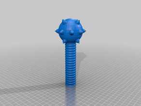 mace other medieval weapon 3d print model - Mito3D