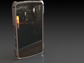 sector case nexus 5 mobile phone 3d print model - Mito3D