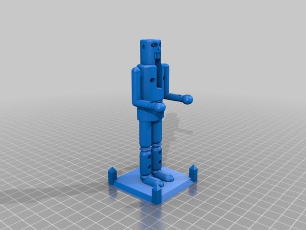 tin soldier v25 mod-mesure décor 3D print model - Mito3D