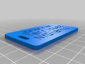 nygiants label organization customized 3d print model - Mito3D