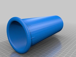 tubo bass reflex audio 3d print model - Mito3D