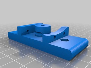 budas adapter prusa i3 rework extruder 3d printer parts 3d print model - Mito3D