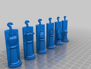 blind chess other tinkercad 3d print model - Mito3D