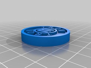 tron coin creator coins badges customized 3d print model - Mito3D