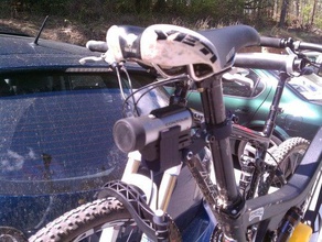 rear-facing bike mount contour Kamera andere Fahrrad Radfahren mountain 3d print model - Mito3D
