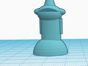 bishop chess piece 3d print model - Mito3D