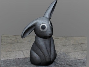 george funny bunny altri 123d catch pasqua 3d print model - Mito3D