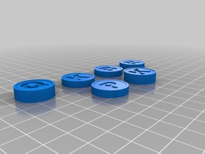 checkers chess other 3d print model - Mito3D