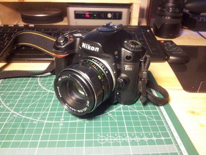 m42-nikon adattatore la fotocamera zenit 3d print model - Mito3D