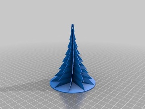 meine angepasste Weihnachtsbaum Filialen - customizer-version Dekor 3d print model - Mito3D