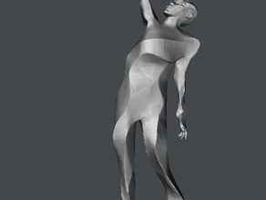 figure 7 sculptures 3d print model - Mito3D