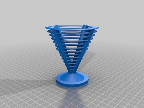 circle overhang test 3d printing tests calibration challenge extrude impossible no support tinkercad unsupported 3d print model - Mito3D