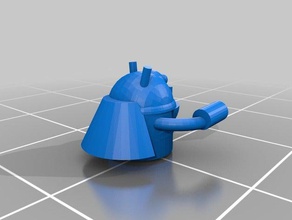 le mal empereur plankzurg arch enemy spongebuzz l'éponge d'autres 3d print model - Mito3D