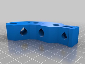 footed parametric frame vertex other bracket feet mendel openscad reprap 3d print model - Mito3D