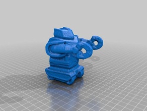 robot art makerbotdigitizer scan 3d print model - Mito3D