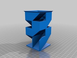 wynnrs tumblin dice tower özelleştirilmiş 3d print model - Mito3D