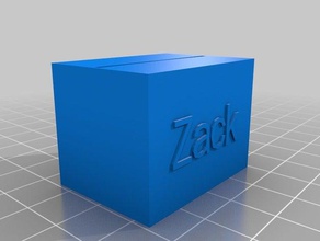zack box other customized 3d print model - Mito3D
