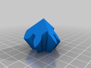 meine angepasste cube Zahnräder klein interactive Kunst 3d print model - Mito3D