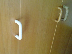 cupboard handle replacement parts 3d print model - Mito3D