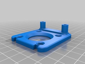 printrbot plus versão 1 eixo y gt2 correia de montagem do rolamento atualização 3d a impressora partes 3d print model - Mito3D