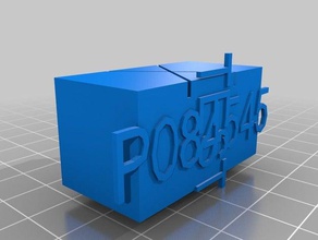 meine angepasste test-Sache andere 3d print model - Mito3D