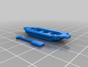 canoe other 3d print model - Mito3D