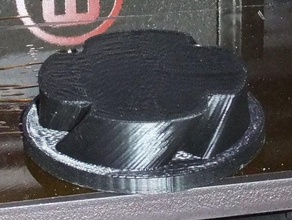 coperchio propellor vaso arredamento 3d print model - Mito3D
