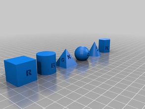 shape chess other 3d print model - Mito3D