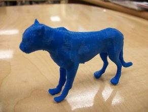 modèle de jaguar les animaux 3d print model - Mito3D