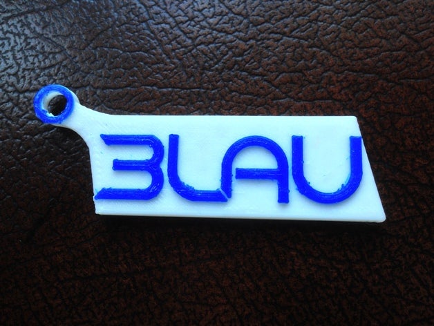 3lau portachiavi moda dj kechain logo 3D print model - Mito3D