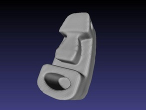 implícito moai colar outros 3d arte ism jóias makeentry reprap sage supportless 3d print model - Mito3D
