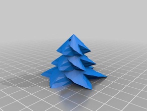 customized christmas tree 54-3-6-1 decor 3d print model - Mito3D