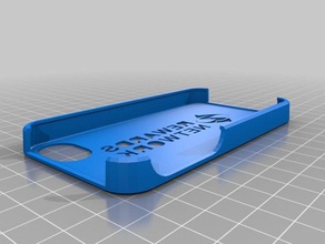 benim iphone şablon özelleştirilmiş durumda aksesuarlar 3d print model - Mito3D