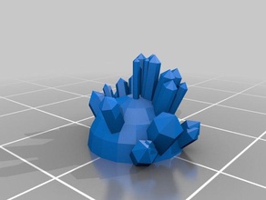 crystals props customized 3d print model - Mito3D