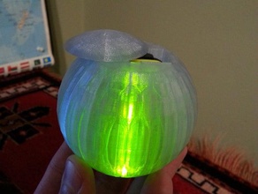 luz de la bici pelota juguete juego accesorios resplandor el led las luces lámpara noche esfera tirar del 3d print model - Mito3D