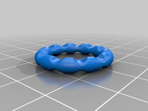 ring ding Ringe bubbel 3d print model - Mito3D