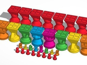 meta-Schach Spiele tinkercad 3d print model - Mito3D