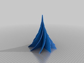 my customized christmas tree branches- customizer version decor 3d print model - Mito3D