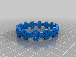 jordyn de la pulsera 2 las pulseras personalizado 3d print model - Mito3D