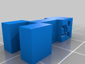 regina newlin minecraft creeper - Spielzeug Spiele angepasst 3d print model - Mito3D