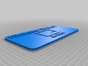 ponce i segni loghi personalizzato 3d print model - Mito3D